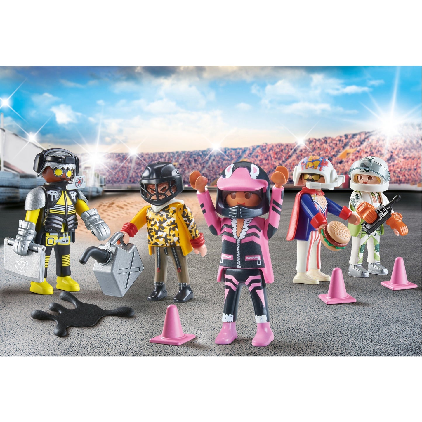 PLAYMOBIL 71399 My Figures: Stuntshow, Konstruktionsspielzeug