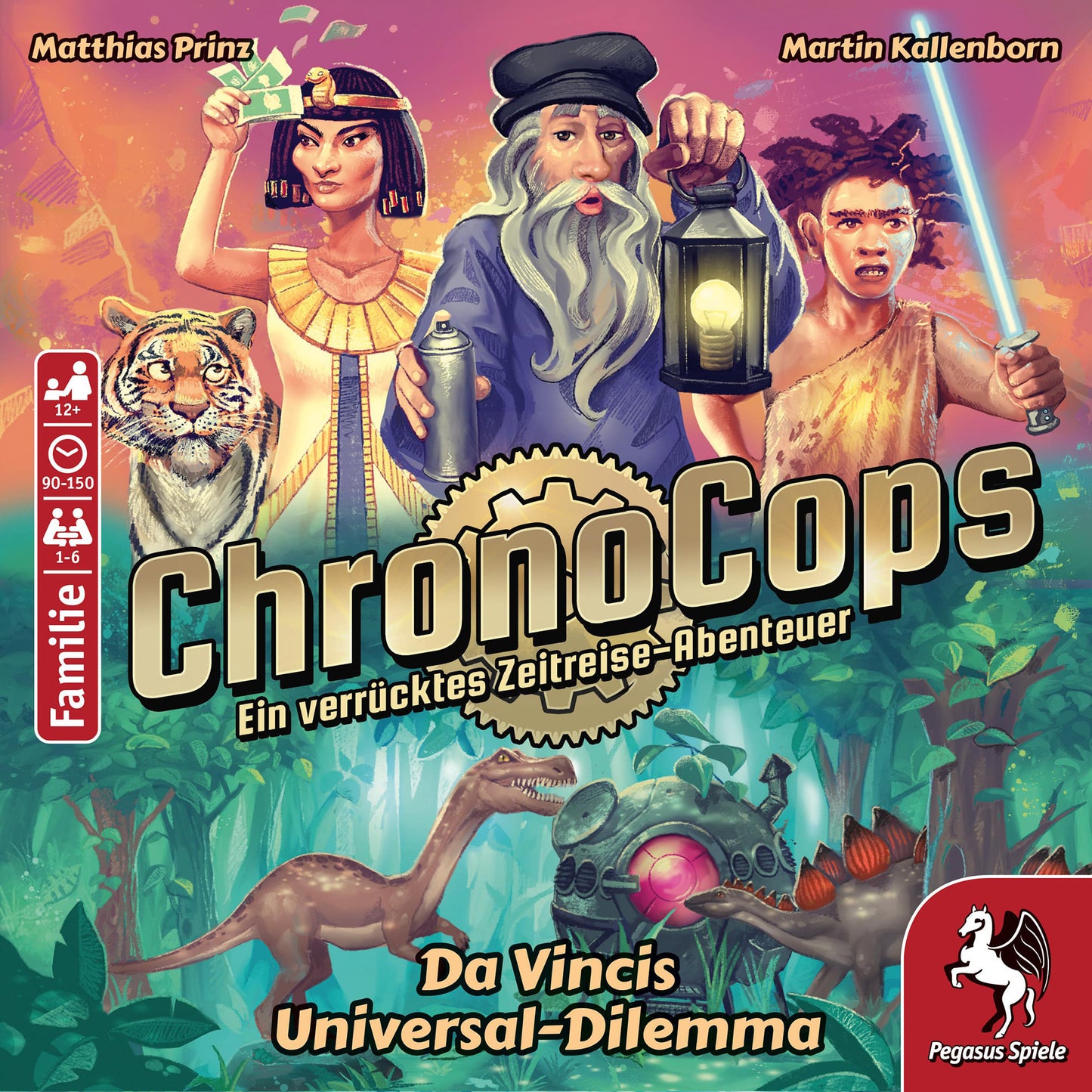 ChronoCops - Da Vincis Universal-Dilemma, Brettspiel