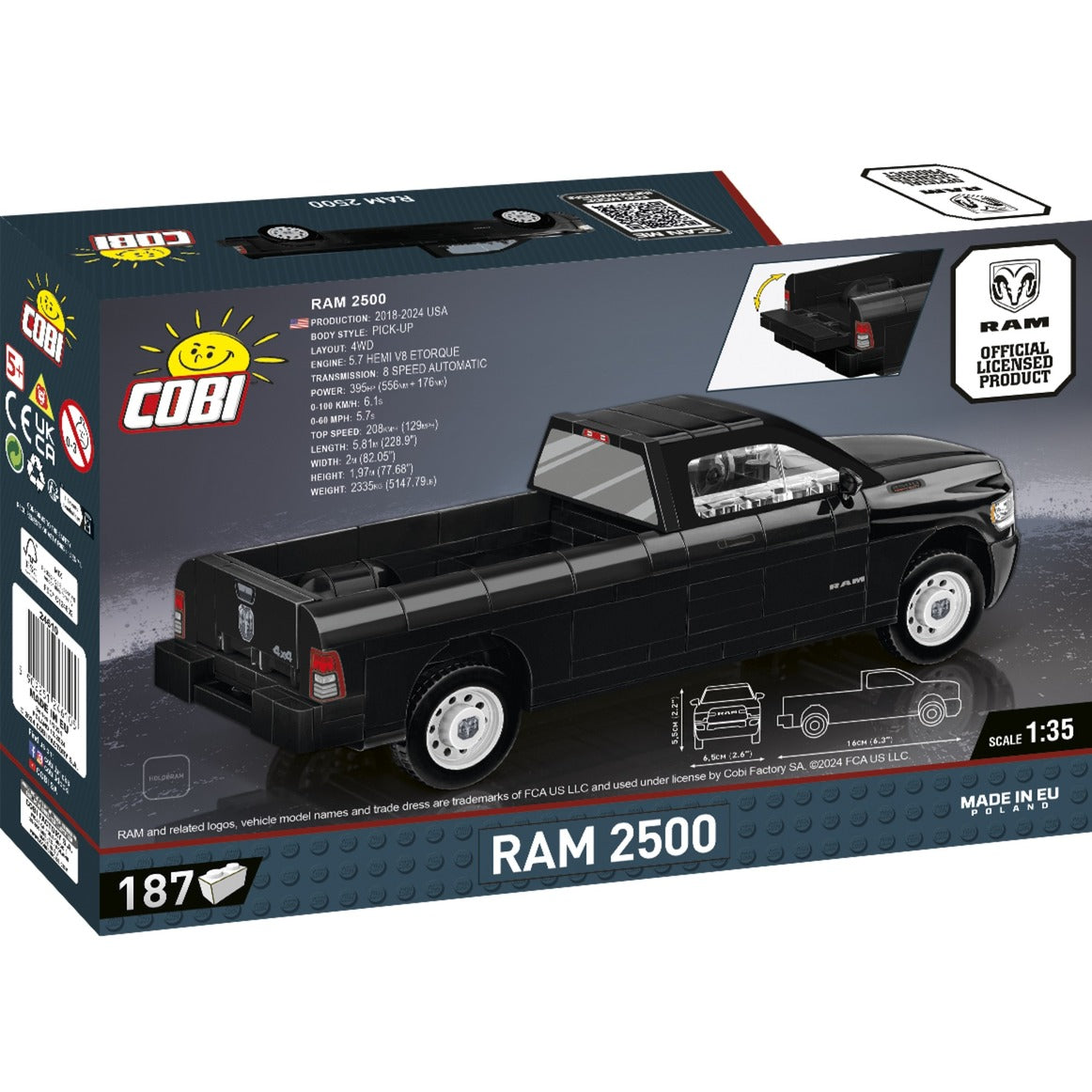 RAM 2500, Konstruktionsspielzeug