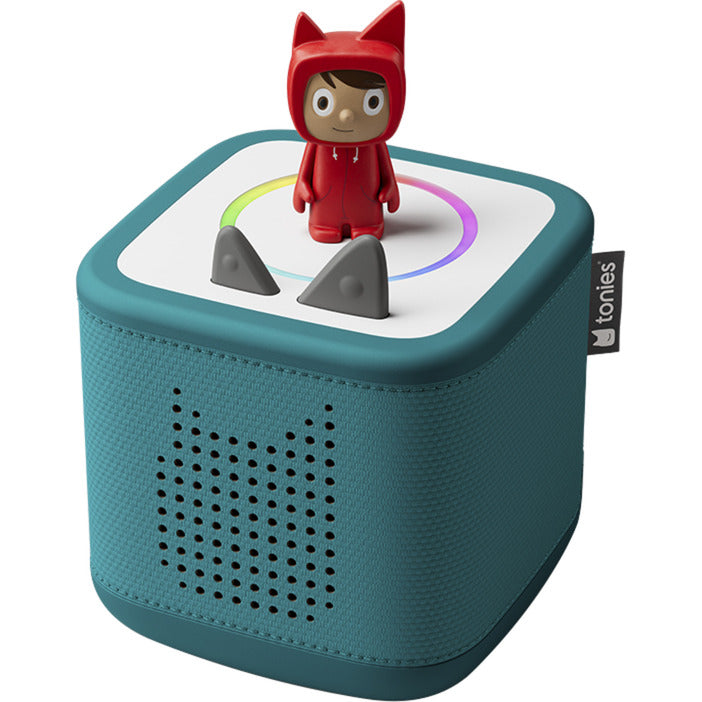 Toniebox 2 Meeresgrün Starter Set Kreativ-Tonie Rot, Lautsprecher