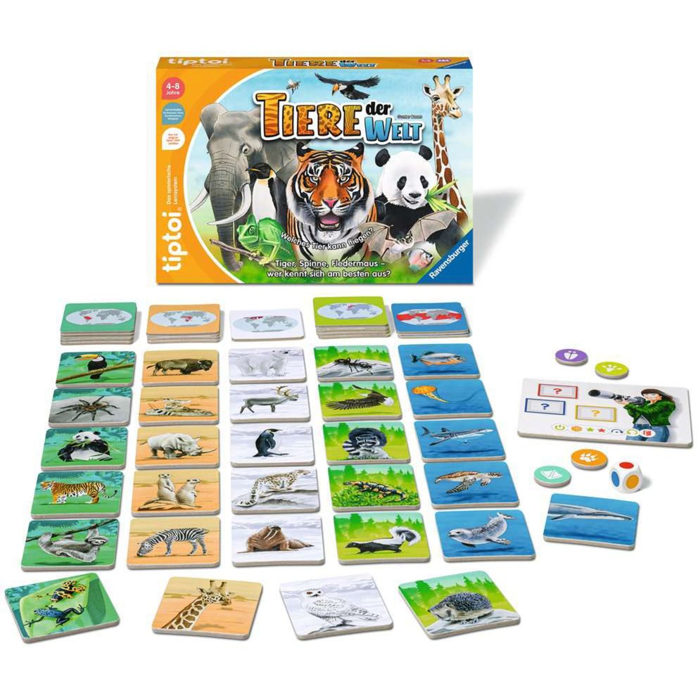 Ravensburger tiptoi Tiere der Welt, Brettspiel