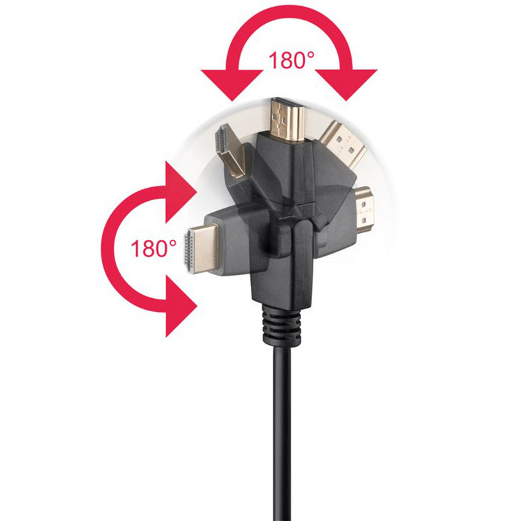 High-Speed-HDMI 360° Kabel