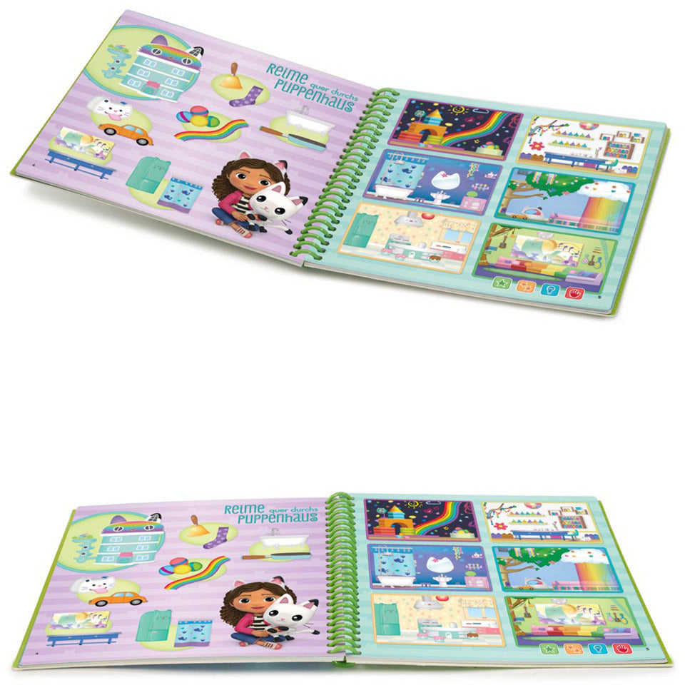 MagiBook Lernstufe 2 - Gabby's Dollhouse inkl. Story'Friend Lernfigur, Lernbuch