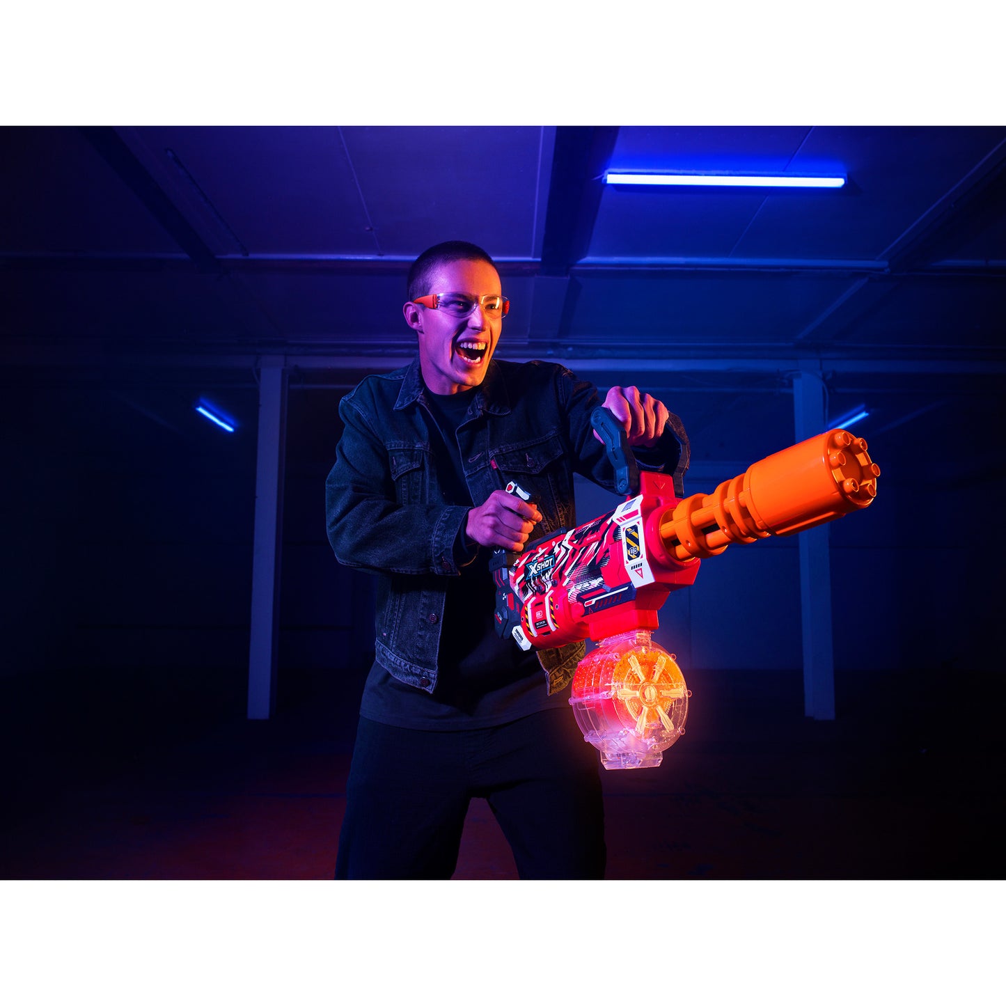 XSHOT Hyper Gel Gattlin Blaster, Gel-Blaster
