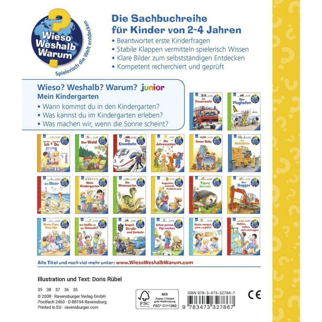 Wieso? Weshalb? Warum? junior Band 24 - Mein Kindergarten, Lernbuch