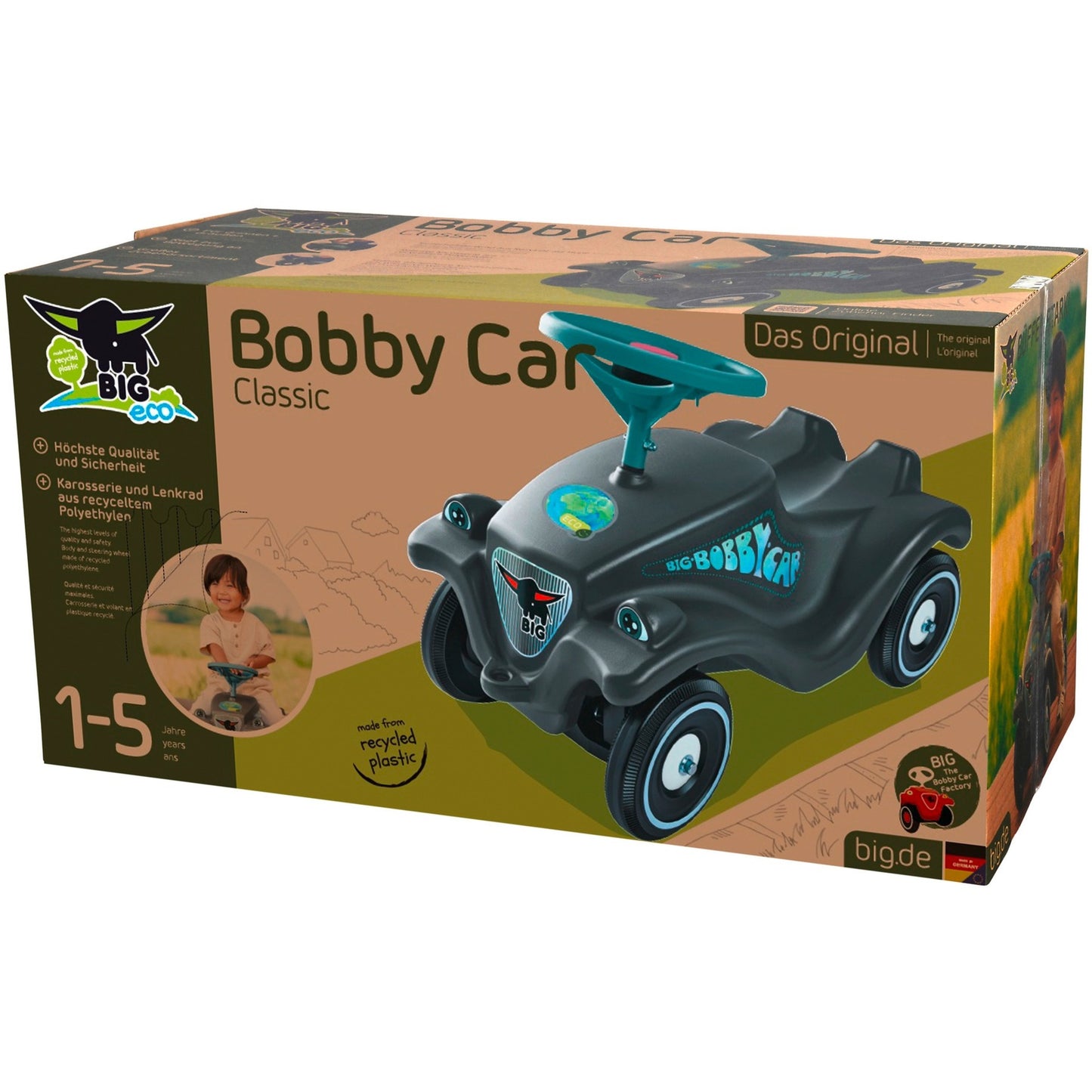 BIG Bobby Car Classic Eco (grau)