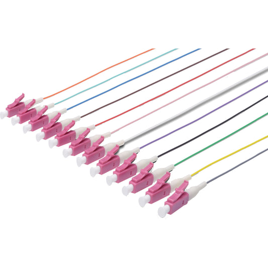 Durchgefärbte LC Simplex OM4 Pigtails, Kabel
