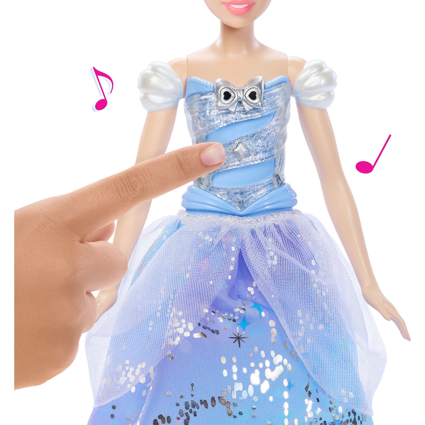 Disney Prinzessin Cinderella-Modepuppe im bezaubernden Ballkleid