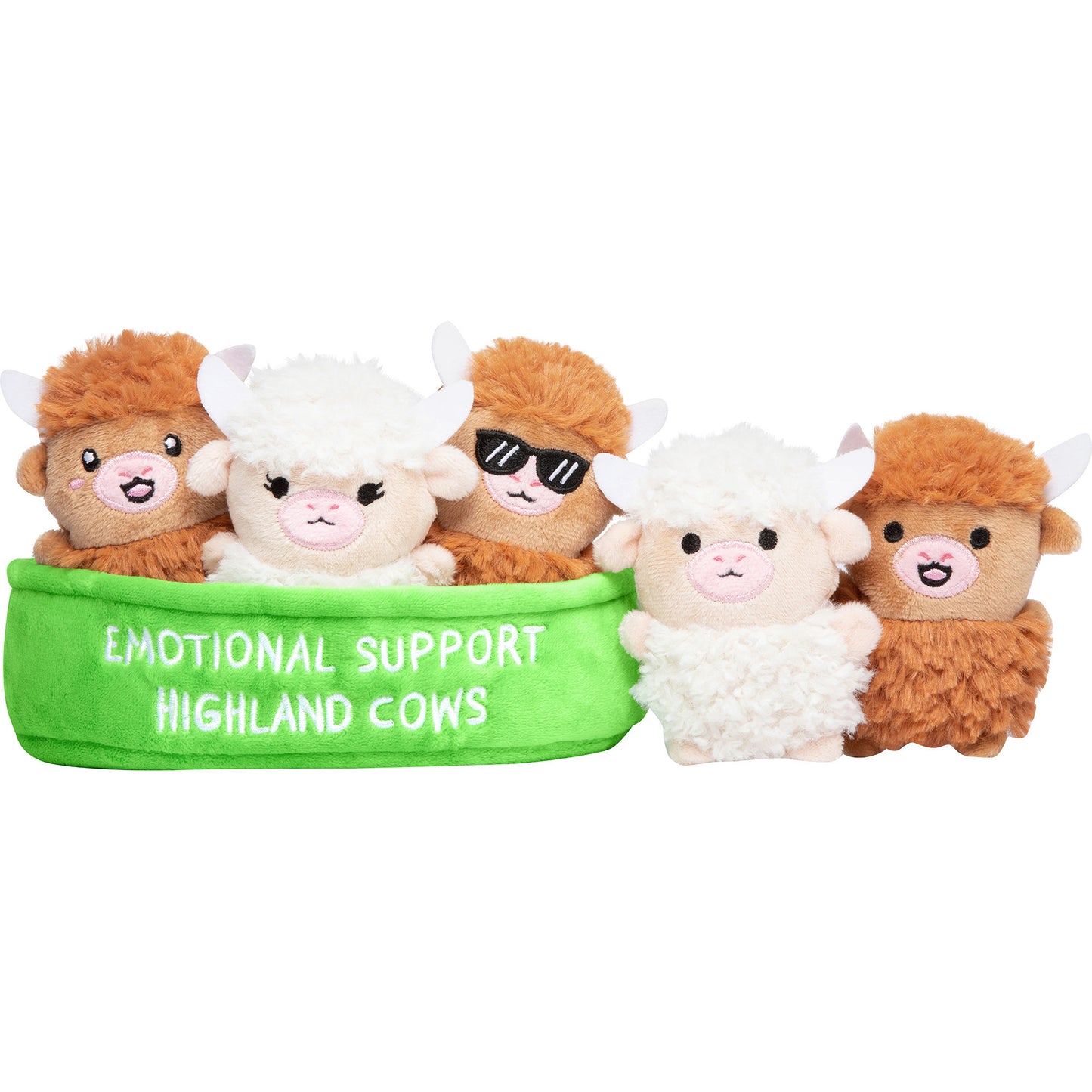 Emotional Support Highland Cows, Kuscheltier