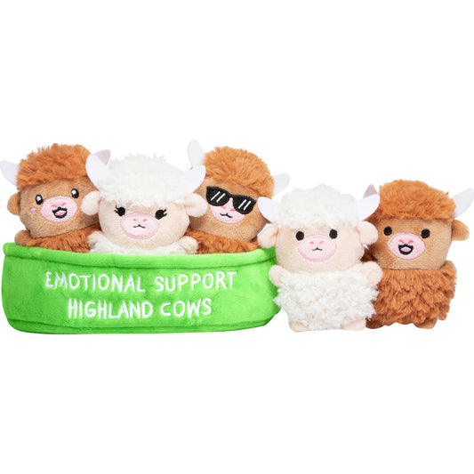 Emotional Support Highland Cows, Kuscheltier