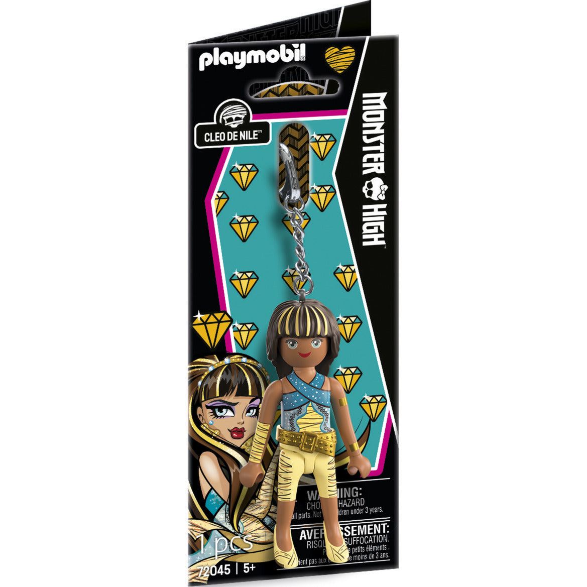 72045 Monster High Cleo De Nile Anhänger, Konstruktionsspielzeug