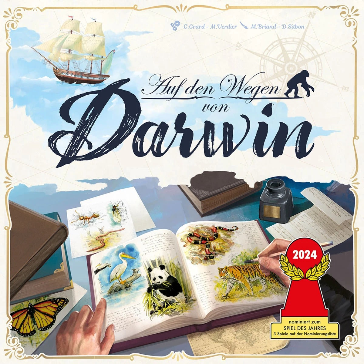 Asmodee Auf den Wegen von Darwin