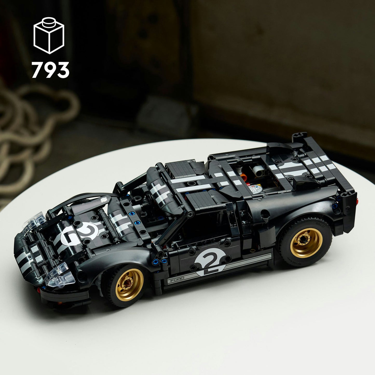 42223 Technic 1966 Ford GT40 MKII Rennwagen, Konstruktionsspielzeug