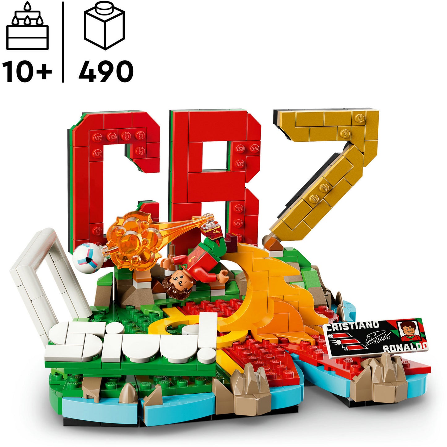 43012 Editions Cristiano Ronaldo - Fussball-Highlights, Konstruktionsspielzeug
