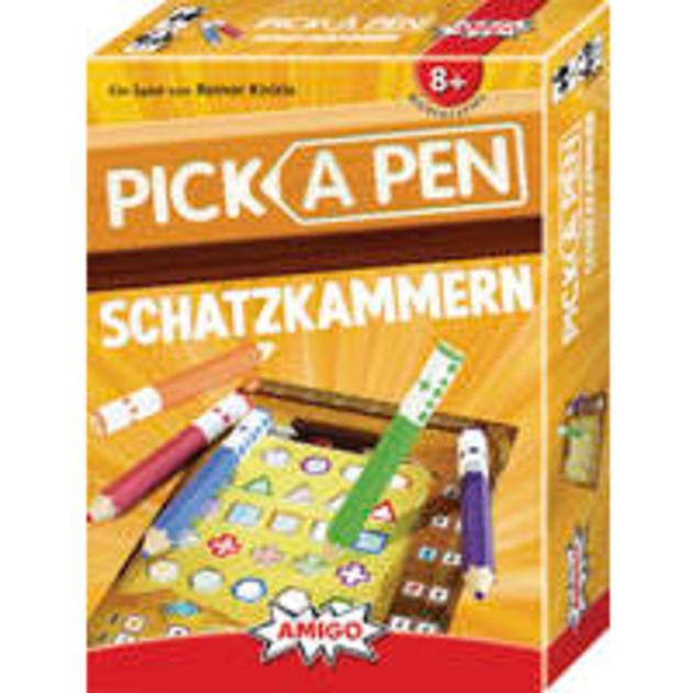 Amigo Pick a Pen: Schatzkammern, Rätselspiel