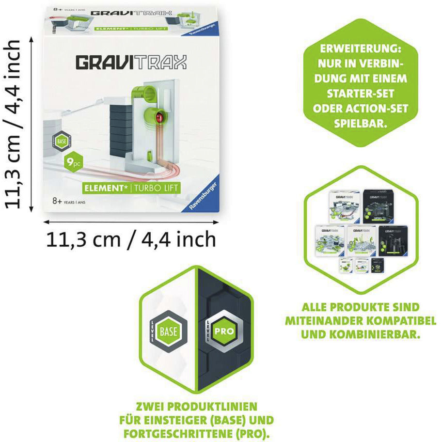 GraviTrax Element Turbo Lift, Bahn