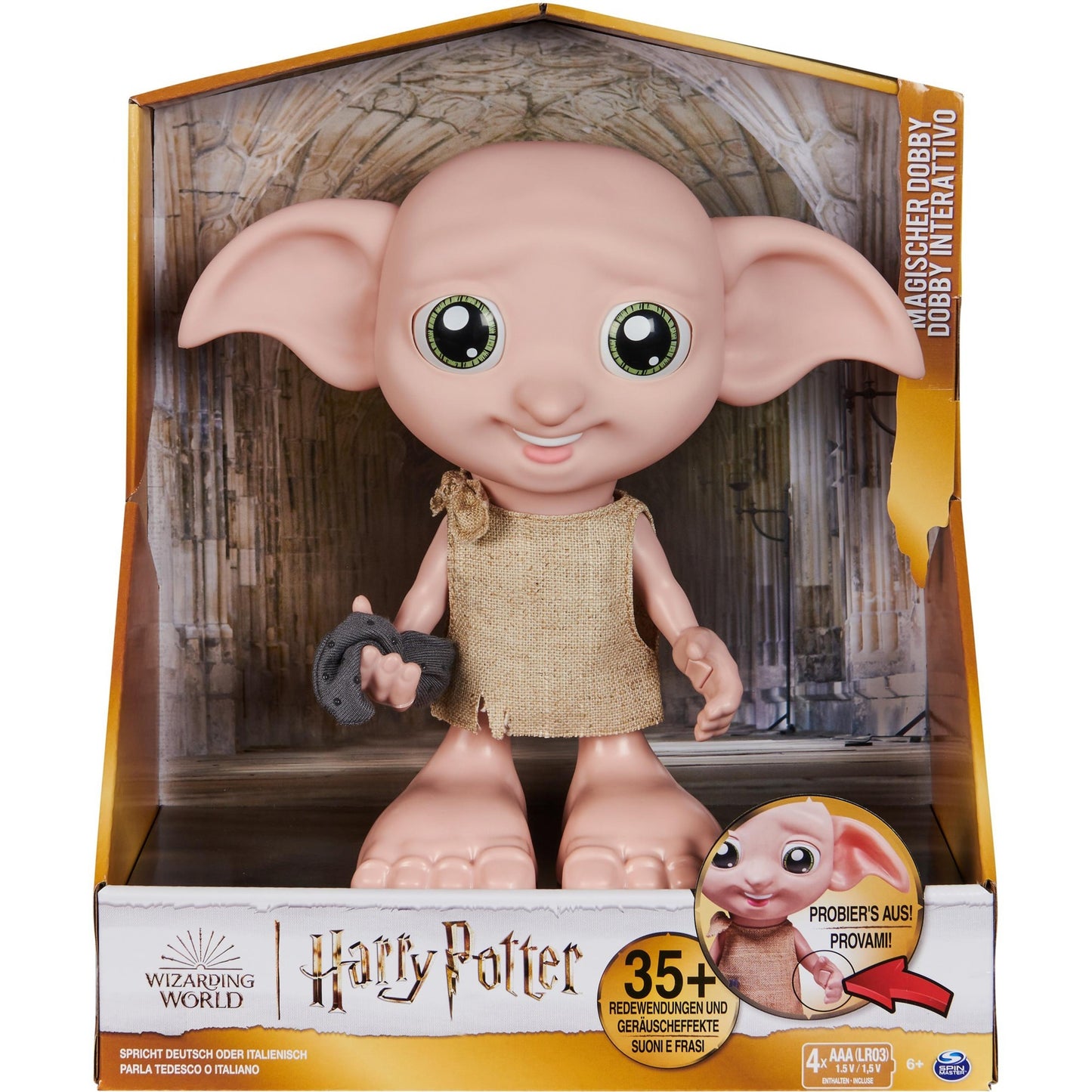 Spinmaster Wizarding World - Interaktiver Dobby Hauself