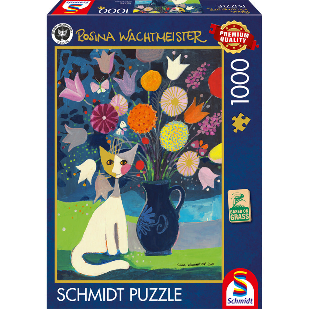 Rosina Wachtmeister: Weisse Katze, Puzzle