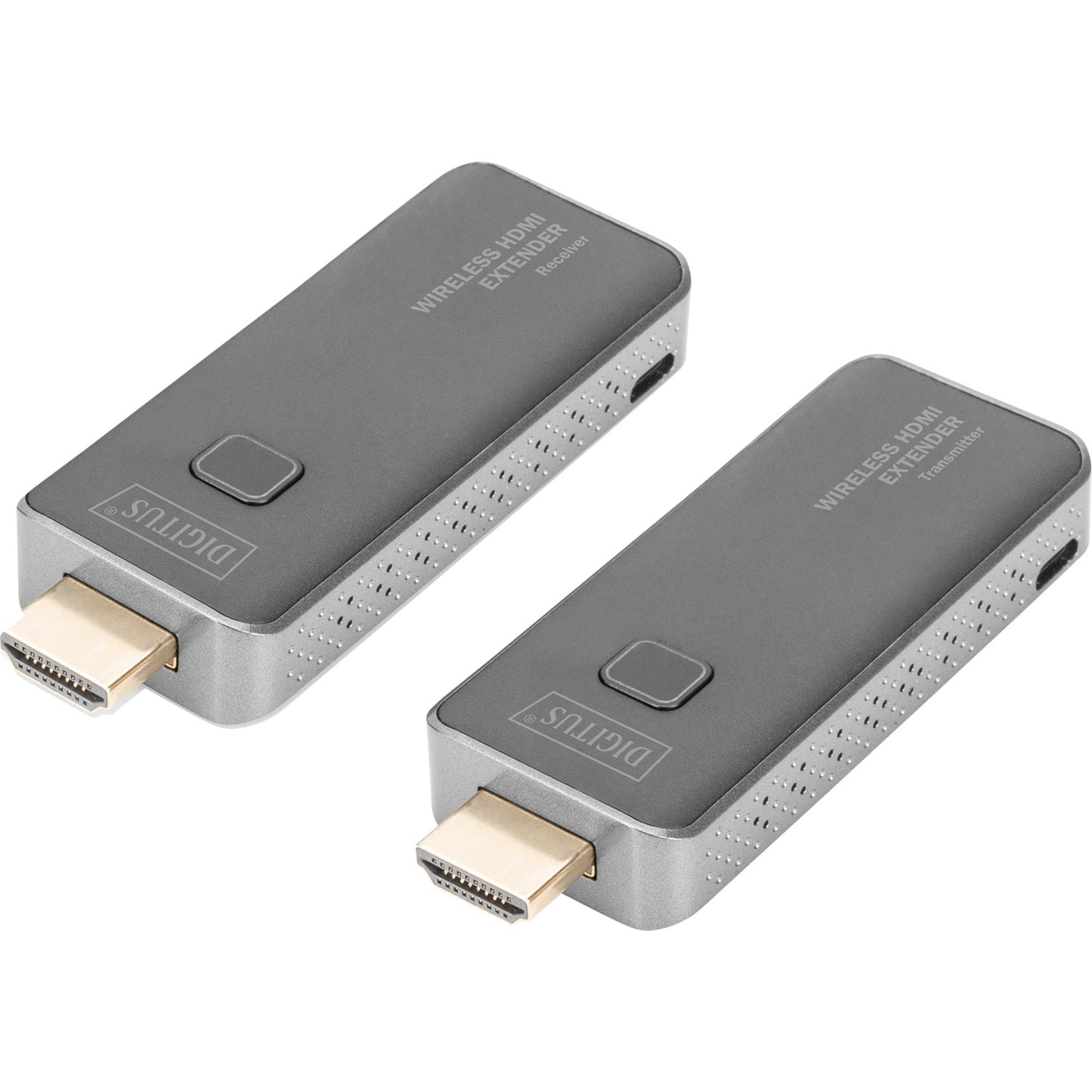 Digitus Wireless Video Extender HDMI > HDMI, 50 Meter, HDMI Verlängerung (schwarz/silber, Sendeeinheit + Empfängereinheit)