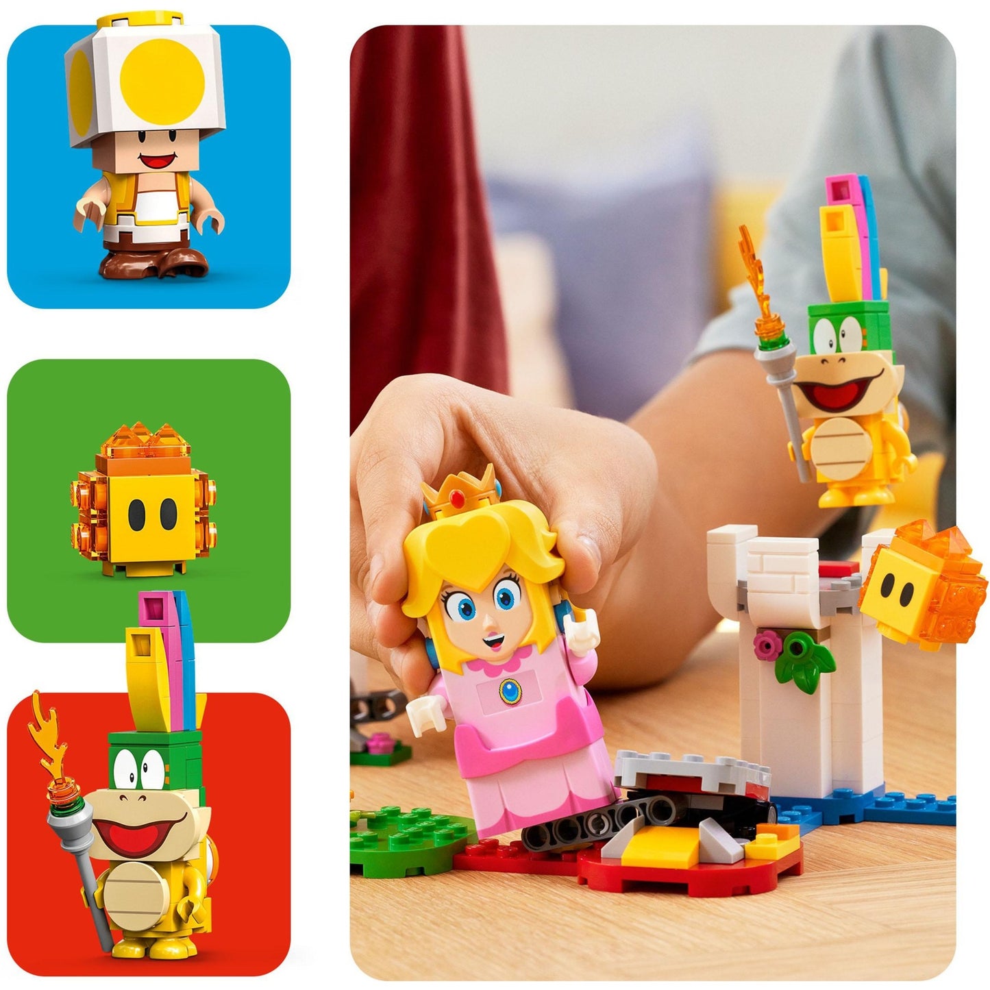 LEGO 71403 Super Mario Abenteuer mit Peach – Starterset, Konstruktionsspielzeug