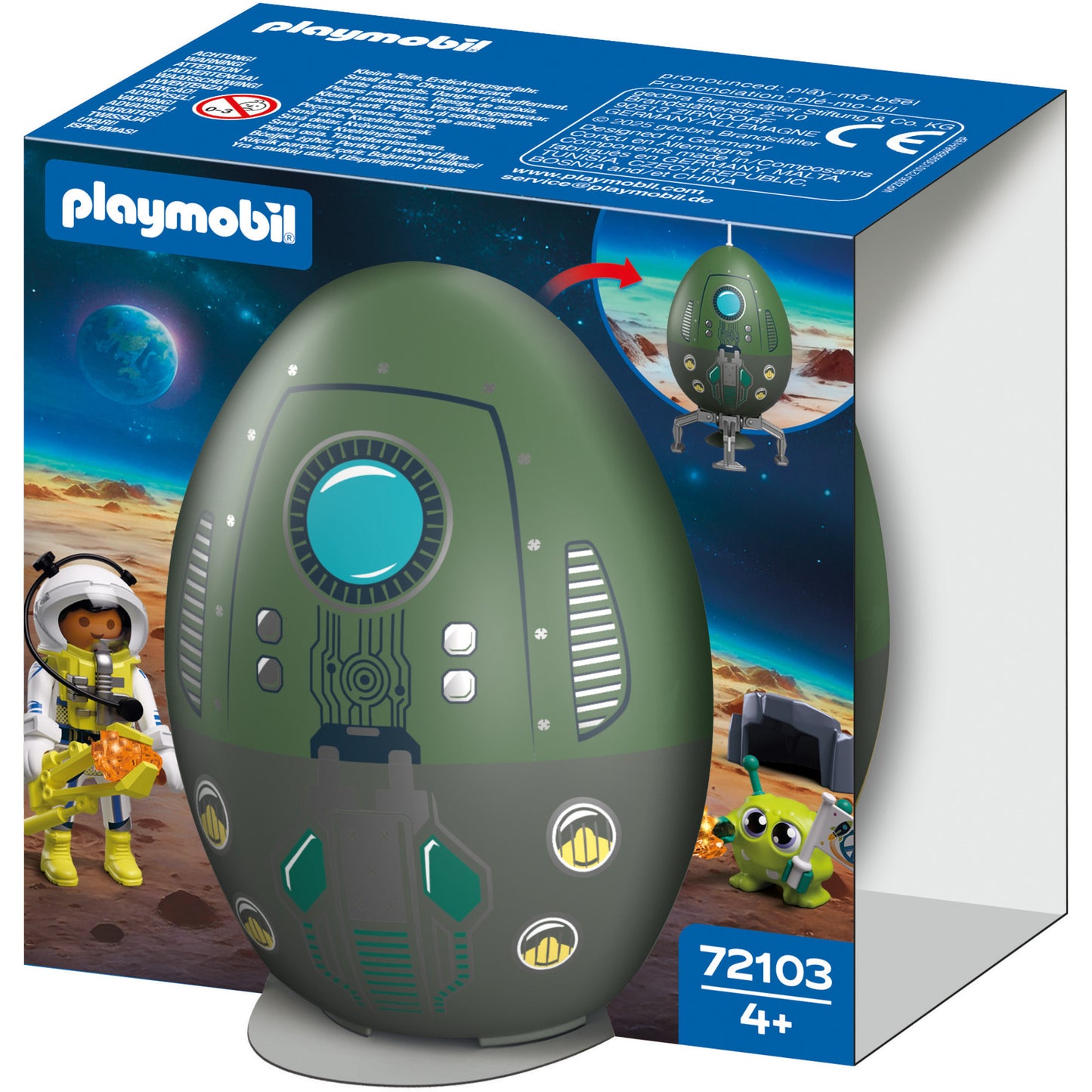 72103 Spiel-Ei: Weltraum, Konstruktionsspielzeug