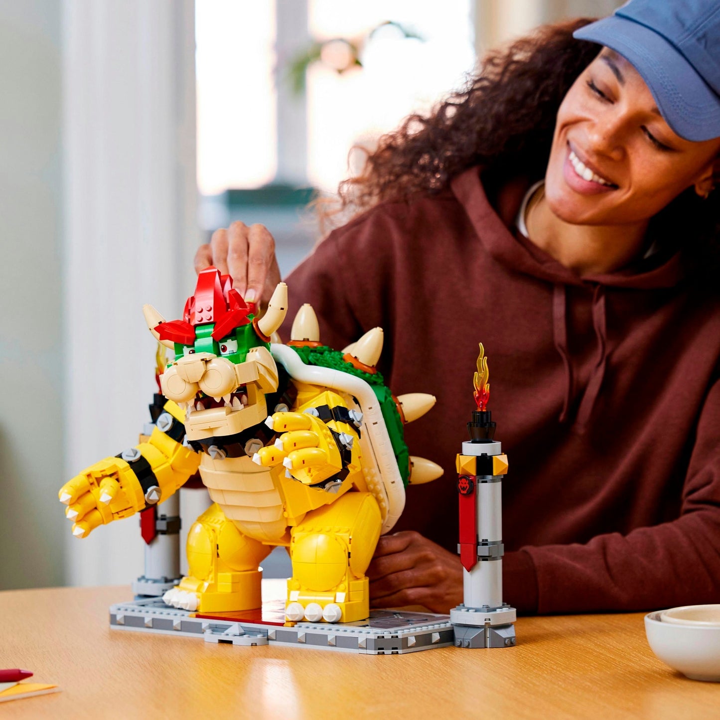 LEGO 71411 Super Mario - Der mächtige Bowser, Konstruktionsspielzeug