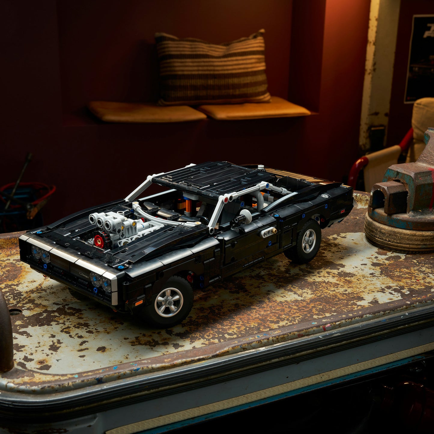 42231 Technic Fast and Furious Dodge Charger R/T Auto, Konstruktionsspielzeug