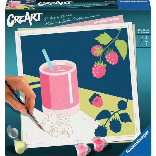 CreArt - Mocktail Himbeere, Malen