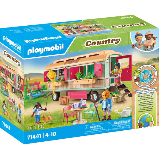 PLAYMOBIL 71441 Country Gemütliches Bauwagencafé, Konstruktionsspielzeug