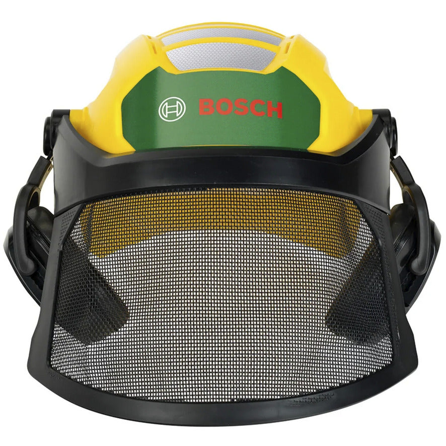 Bosch - Waldarbeiter Helm mit Visier, Gartenspielgerät