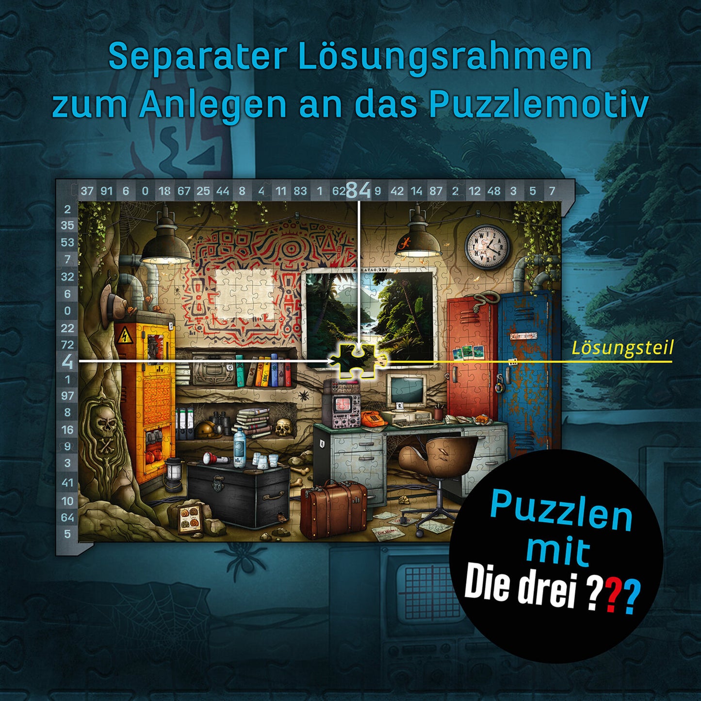 EXIT - Das Puzzle: Die drei ??? Toteninsel