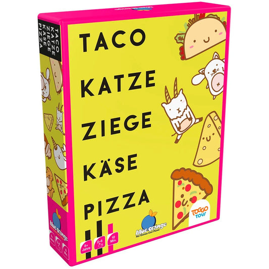 Asmodee Taco Katze Ziege Käse Pizza, Kartenspiel