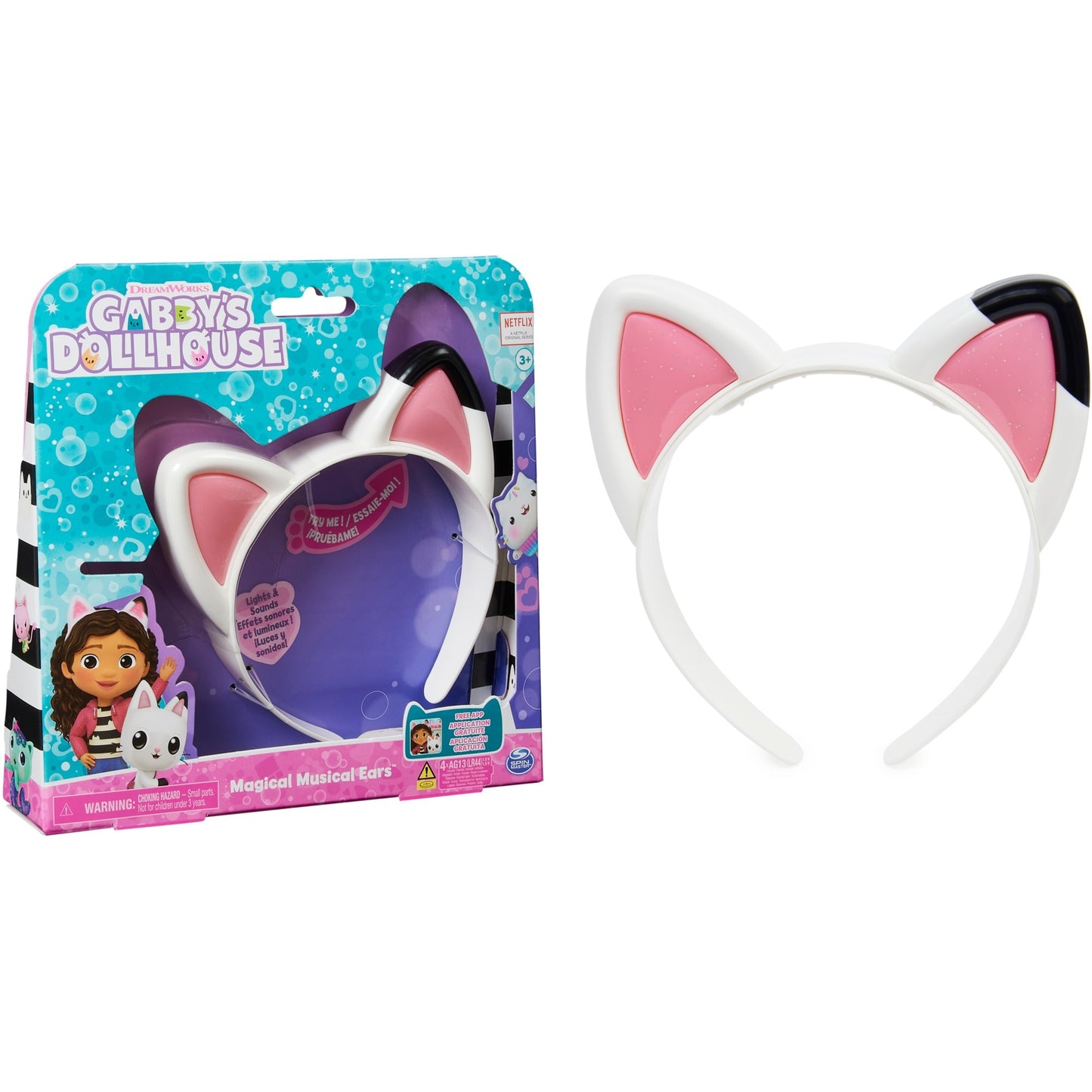 Spinmaster Gabby?s Dollhouse Magical Musical Cat Ears