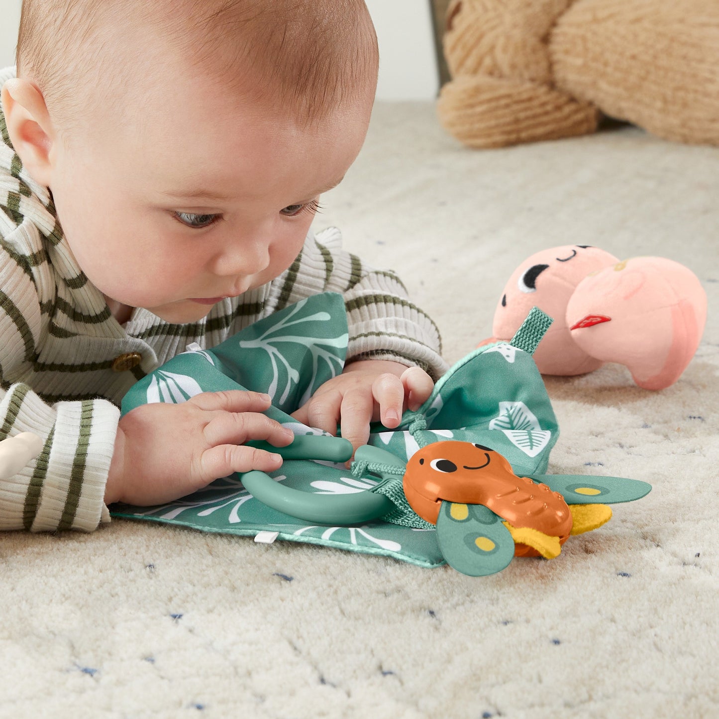 Fisher-Price So Many Senses Gift Set (Sensimals '24), Beißring