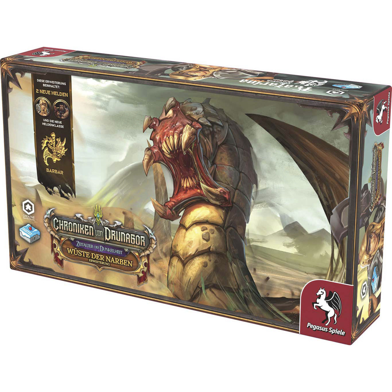 Frosted Games Chroniken von Drunagor: Wüste der Narben, Brettspiel