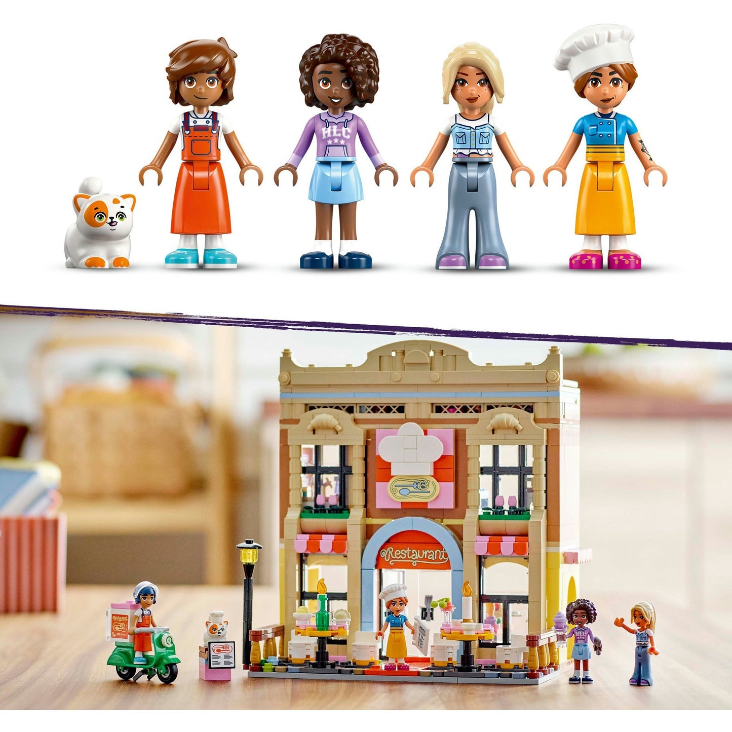 42655 Friends Restaurant und Kochschule, Konstruktionsspielzeug