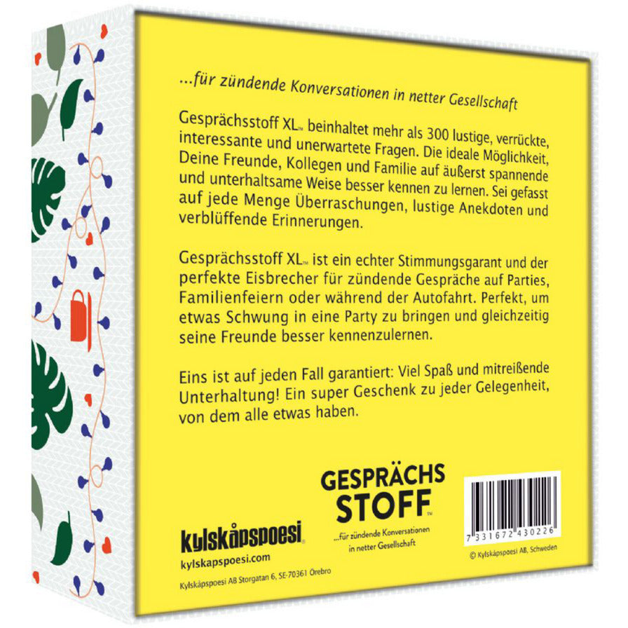 Gesprächsstoff XL, Partyspiel