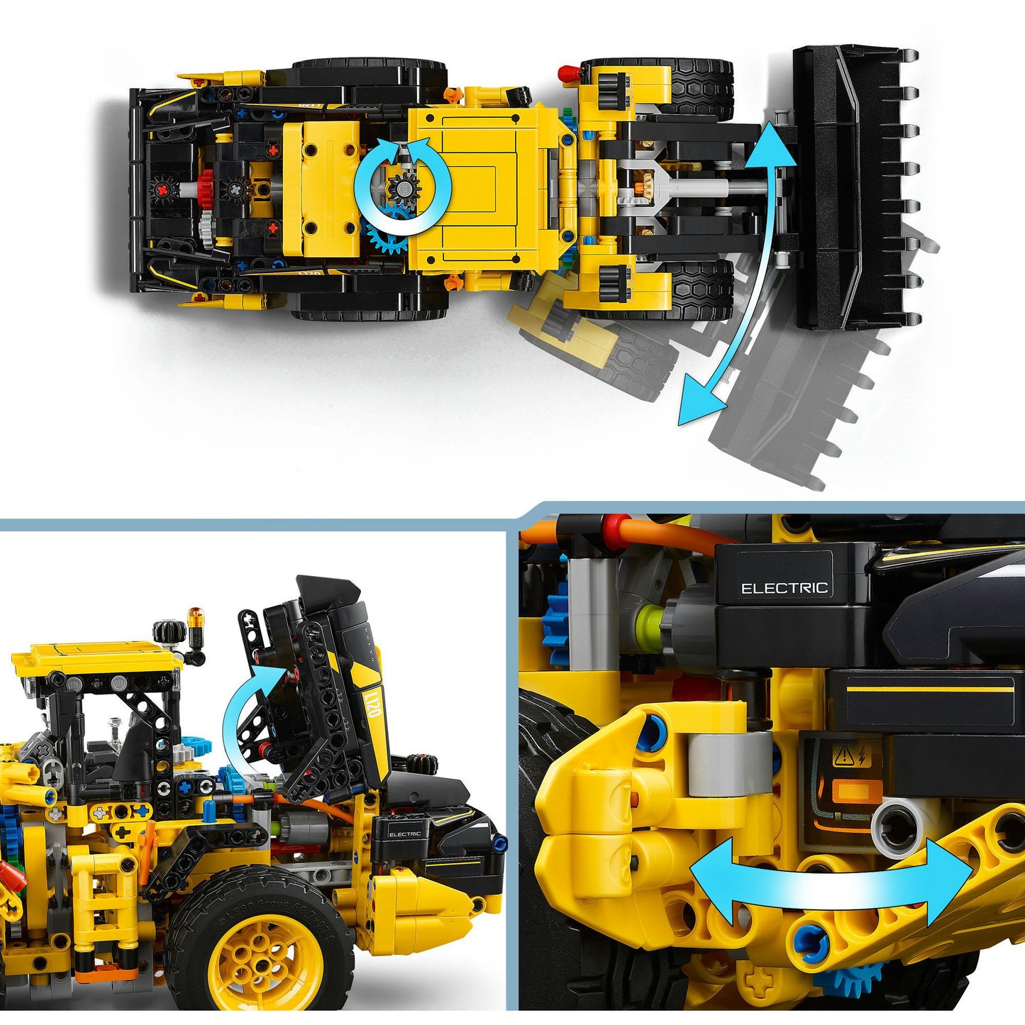 42209 Technic Volvo L120 Electric Radlader, Konstruktionsspielzeug