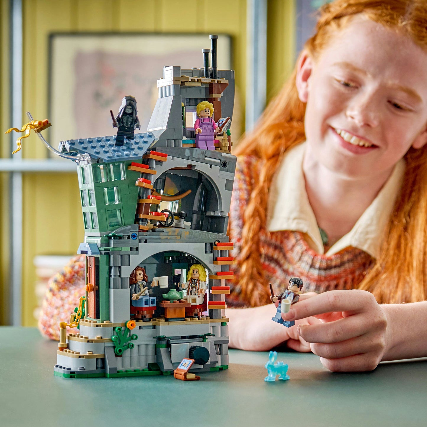 76467 Harry Potter Luna Lovegoods Haus, Konstruktionsspielzeug