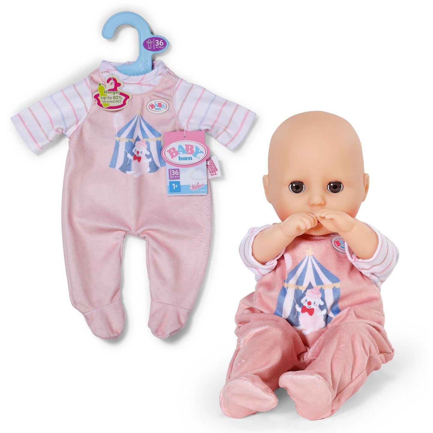 BABY born Strampler Aprikose 36cm, Puppenzubehör
