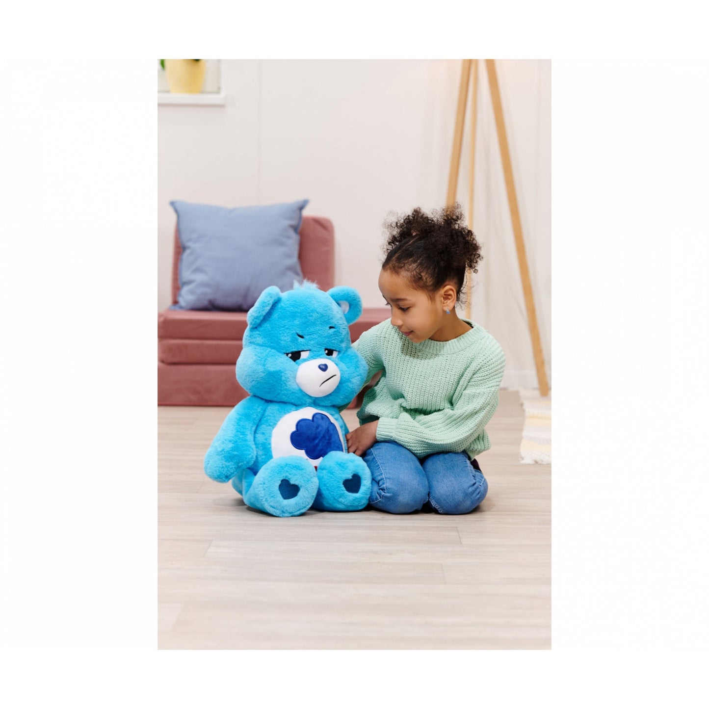 Care Bears - Brummbärchi 60 cm, Kuscheltier