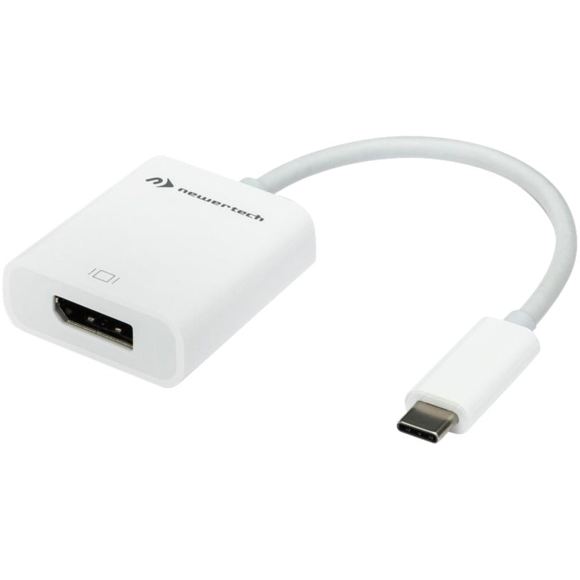 OWC USB Adapter, USB-C Stecker > DisplayPort Buchse (weiss, 11cm)