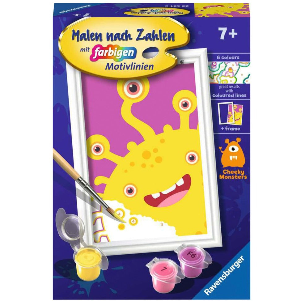 Ravensburger Malen nach Zahlen - Gelbes Monster