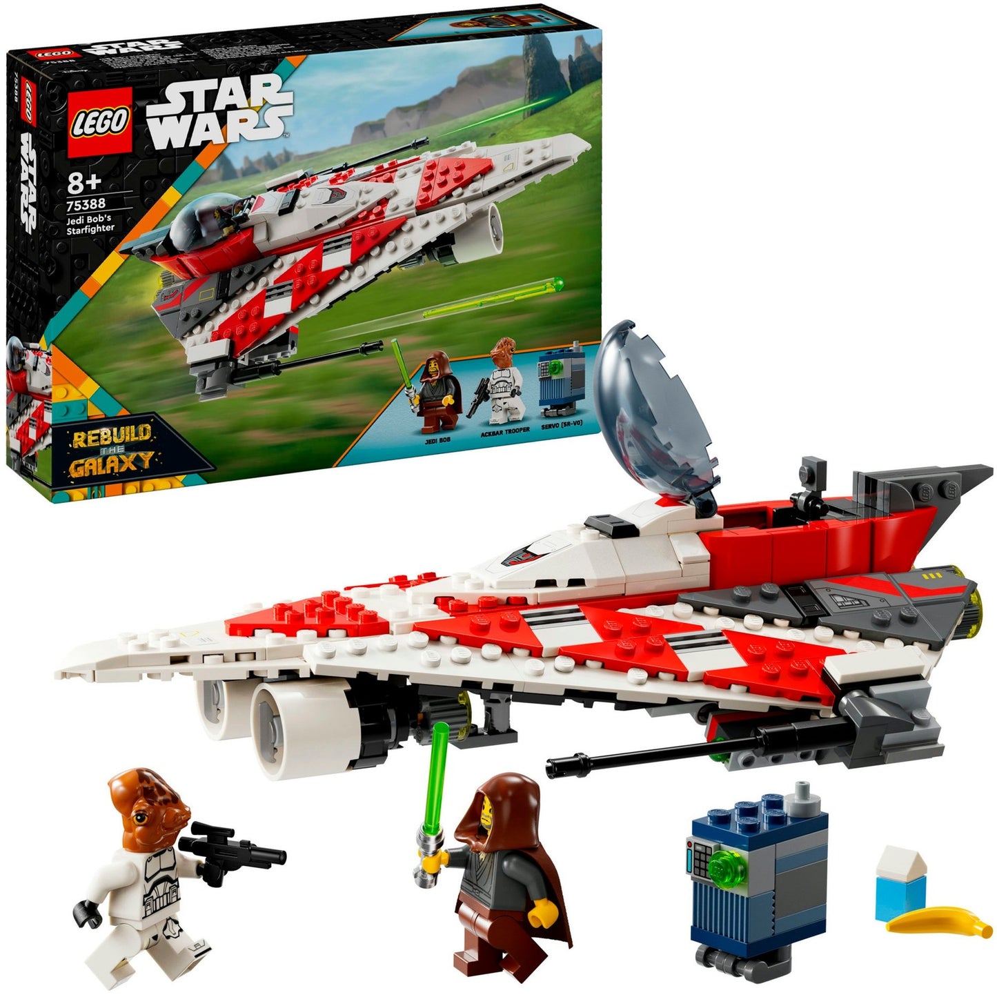 LEGO 75388 Star Wars Jedi Bobs Sternjäger (sortierter Artikel, eine Figur)