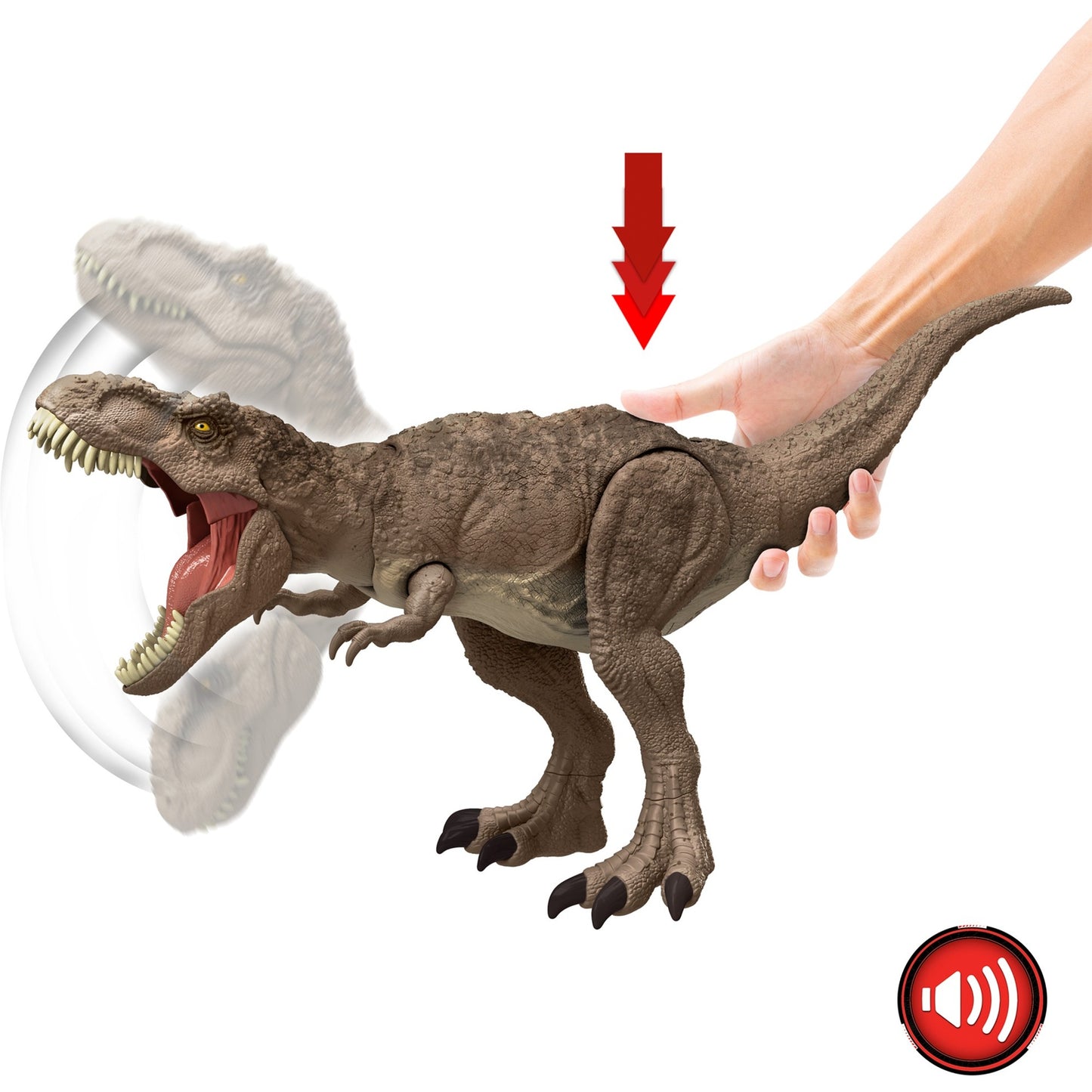 Mattel Jurassic World All-Out Attack Tyrannosaurus Rex