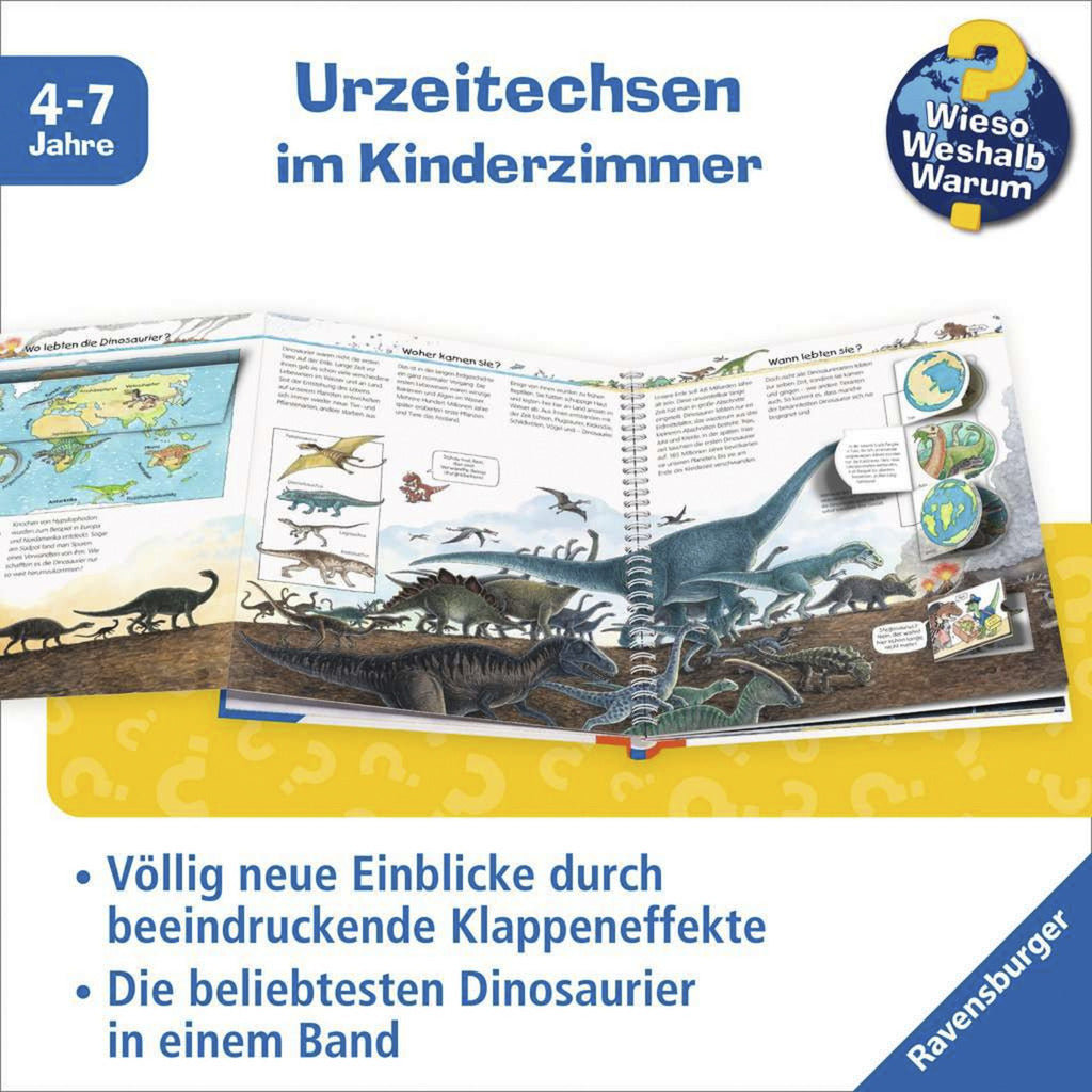 Wieso? Weshalb? Warum? Band 55 - Wir erforschen die Dinosaurier, Lernbuch