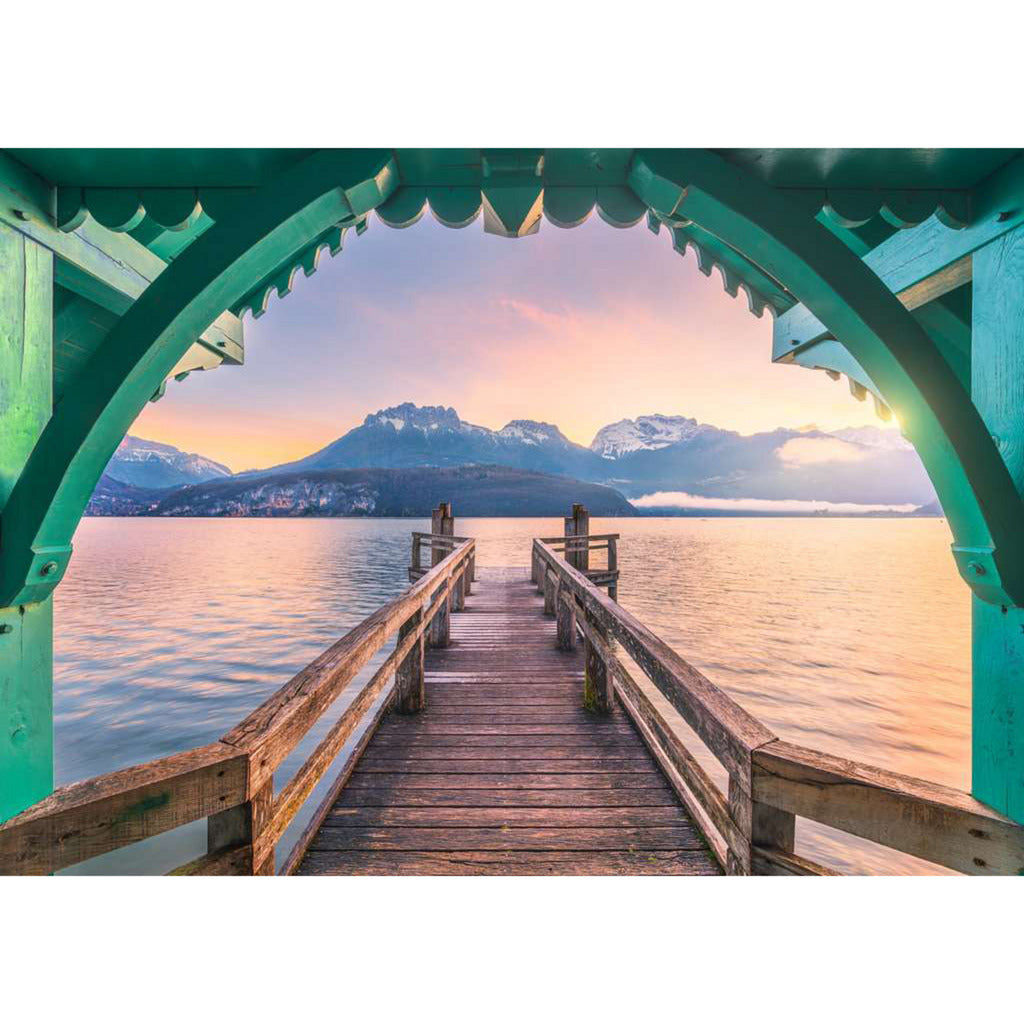 Puzzle Beautiful Walkways - Romantischer Steg am Lac d'Annecy