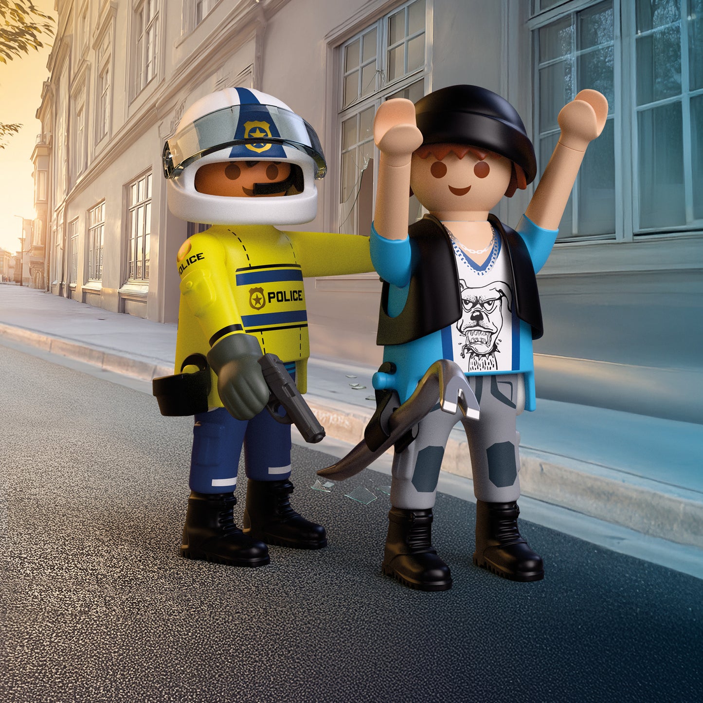 72079 City Action Verfolgungsjagd mit Motorrad, Konstruktionsspielzeug