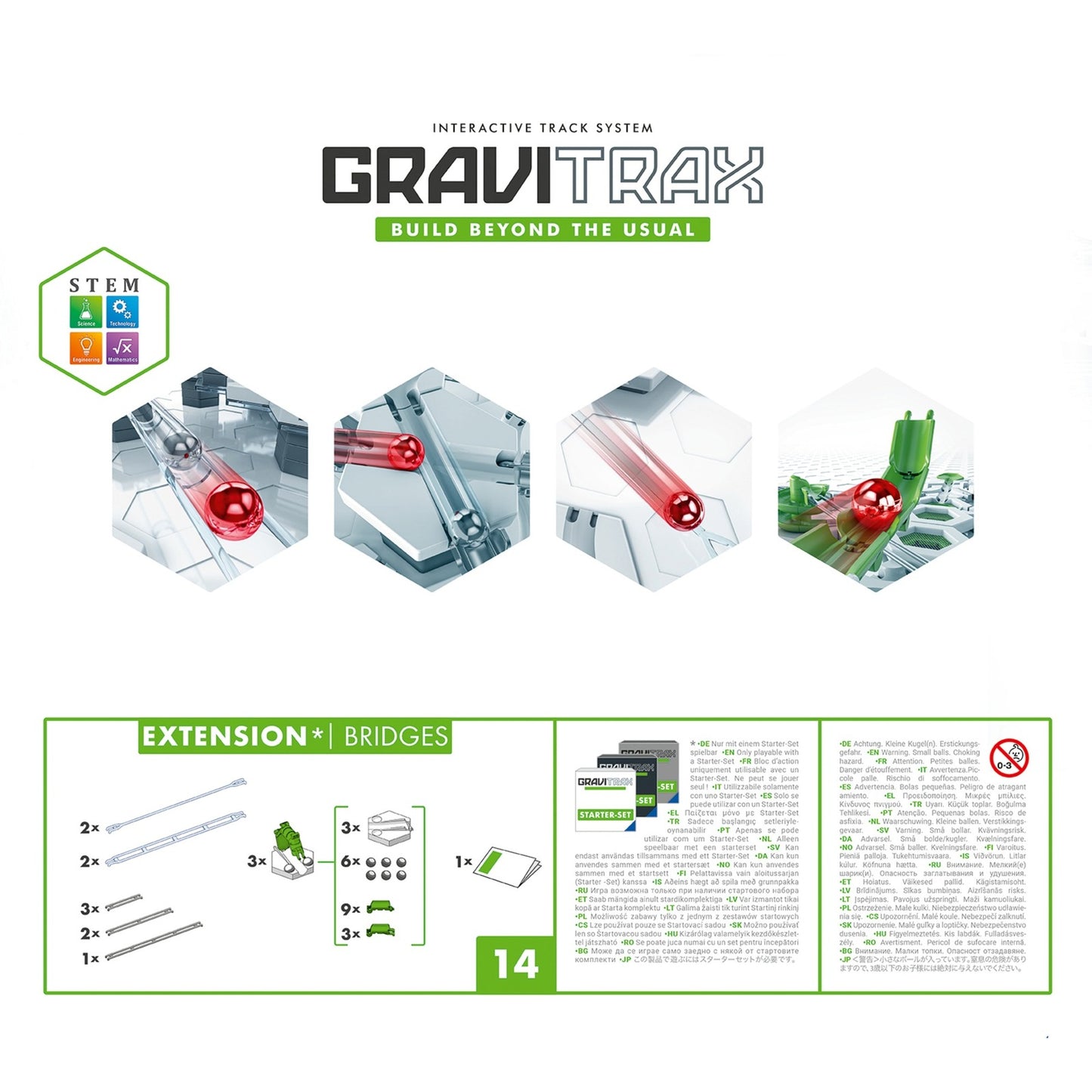 Ravensburger GraviTrax Extension Bridges, Bahn