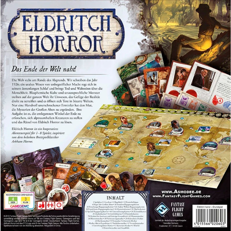 Asmodee Eldritch Horror, Brettspiel